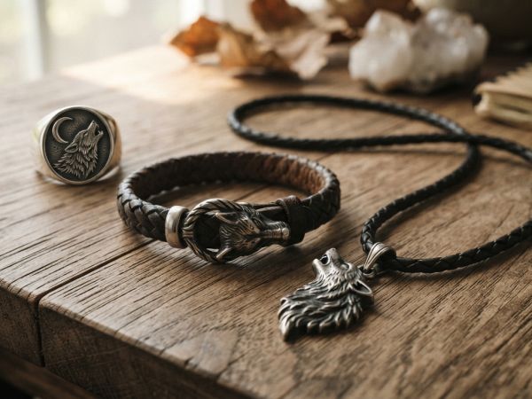 Bijoux loup : choisir un bague, un bracelet et un collier
