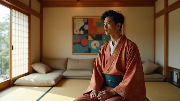 Un kimono homme alliant tradition et modernité pour chaque style